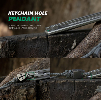 The BookBond Pen-Your Titanium Multitool Bookmark Companion