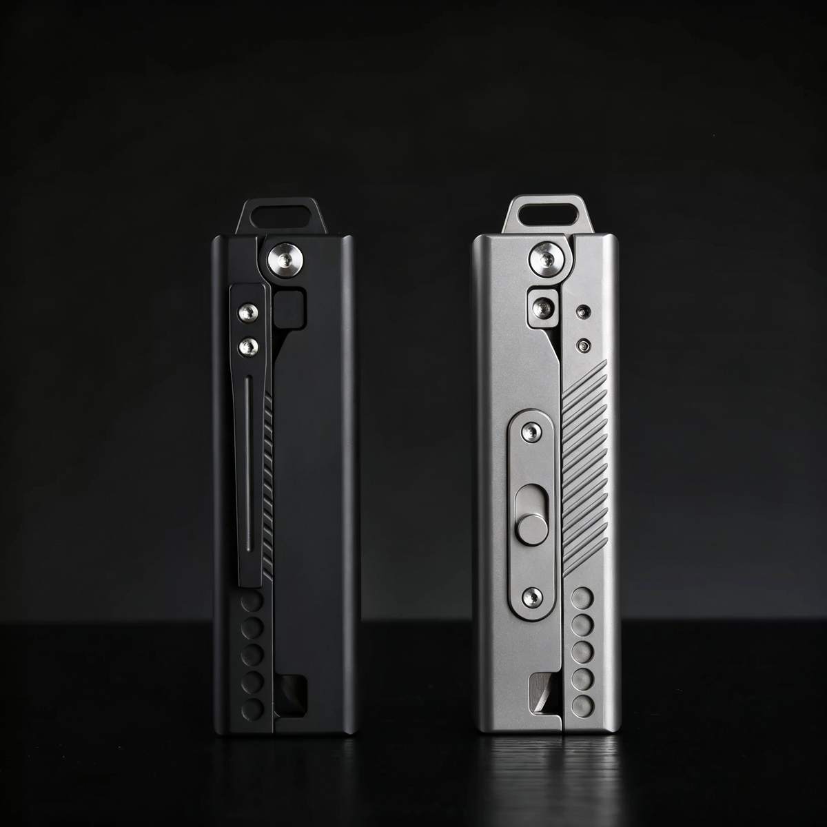 TiRoto – Titanium EDC Utility Knife with a Snap-Flick Action