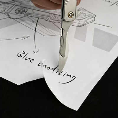 Titanium Mini Flipper Scalpel Folding Pocket Knife