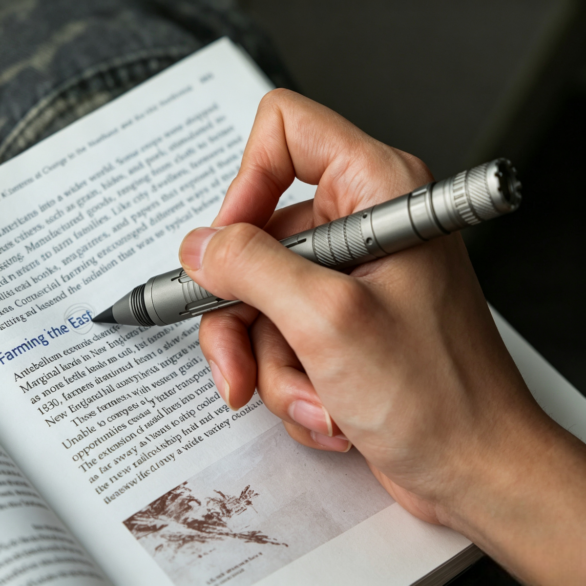 The CoreLite: 6-in-1 Modular Titanium Multitool Pen