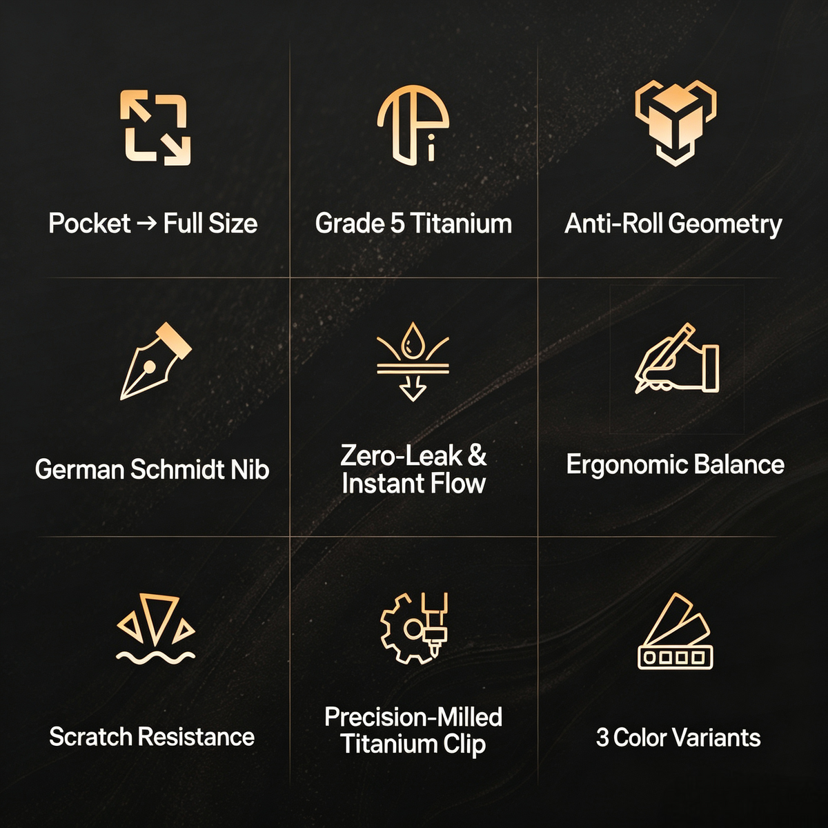 Lumink: The Definitive Pocket-to-Pro Titanium Fountain Pen