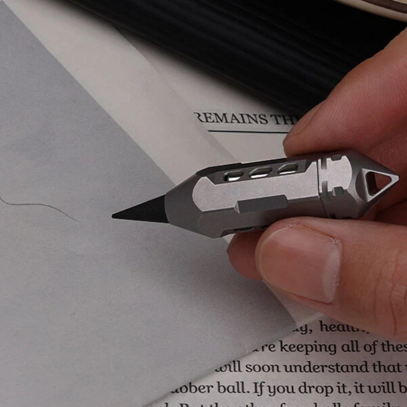 Dark Fire 2.0 – Titanium Multitool Keychain Lantern