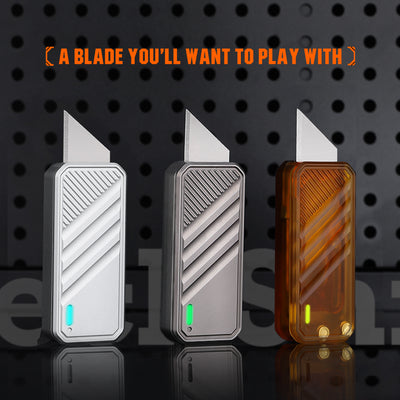 DeckShiv — A Magnetic Fidget Slider Utility Knife
