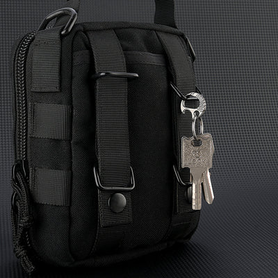 Mini Titanium Quick-Release Key Clip