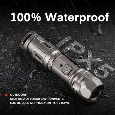 TiScope: The Compact Titanium Zoom Light for Everyday Carry