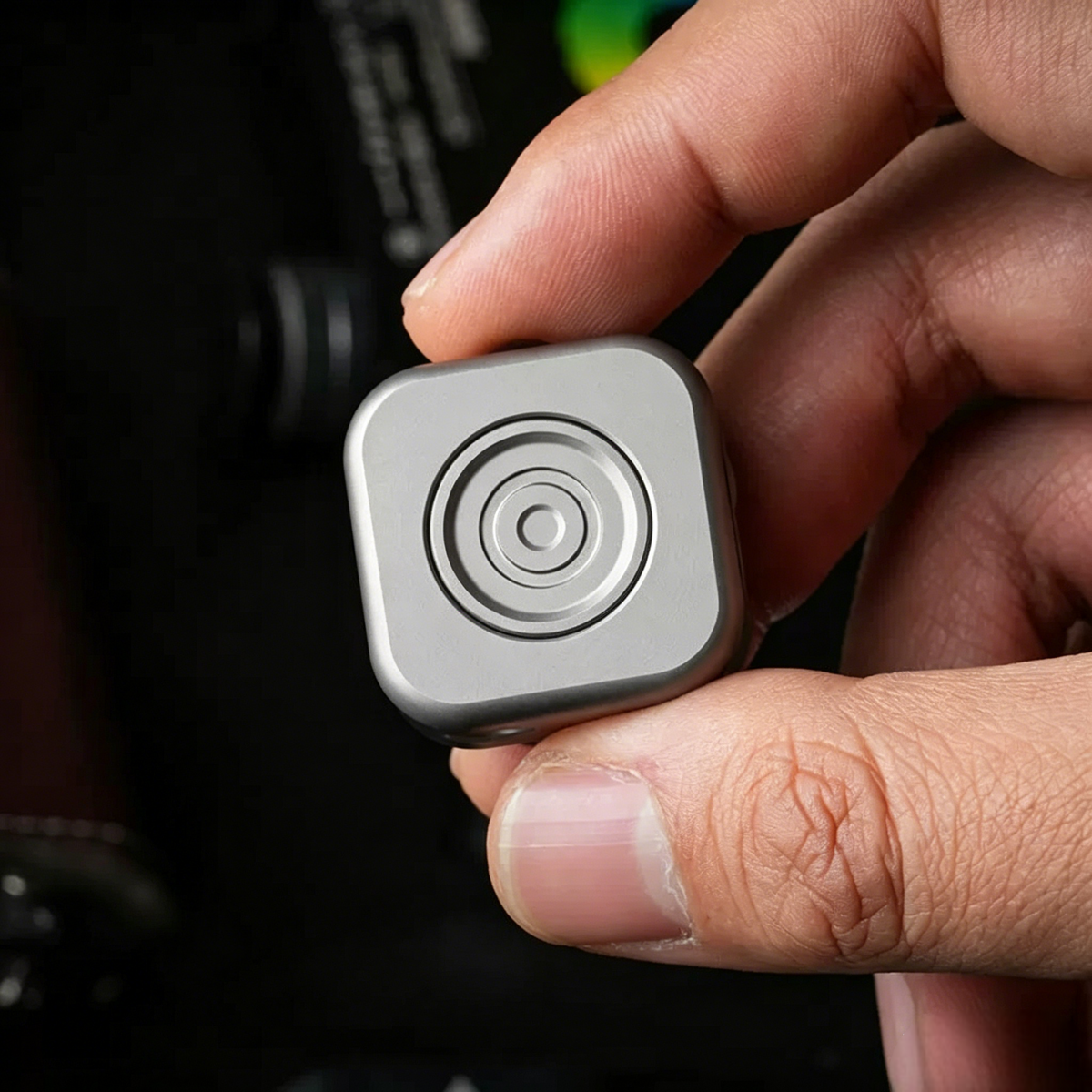 MagCoin - Titanium Magnetic Quick-Release Micro Flashlight