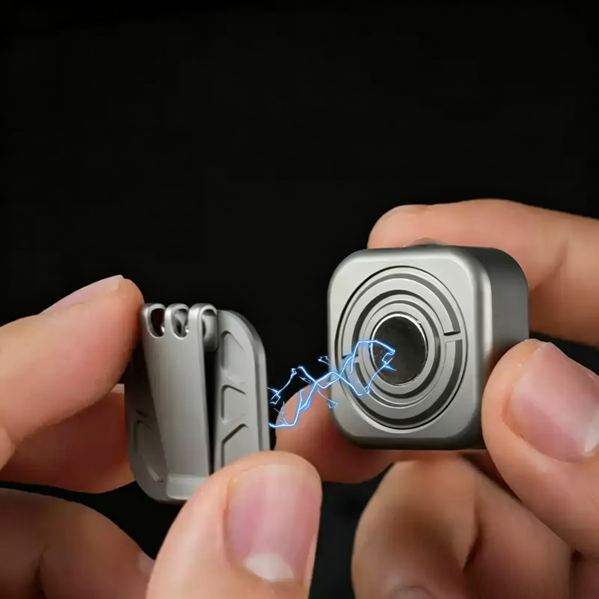 MagCoin - Titanium Magnetic Quick-Release Micro Flashlight