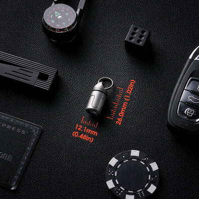 LUMIX Nano Ti— A 100-Lumen Titanium Micro Flashlight