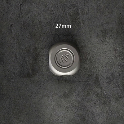 The MiCoin - Titanium Coin-Sized Rechargeable Flashlight