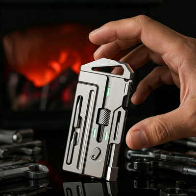 OmniPro Wrench 3.0 — Titanium Multi-Tool Wrench System