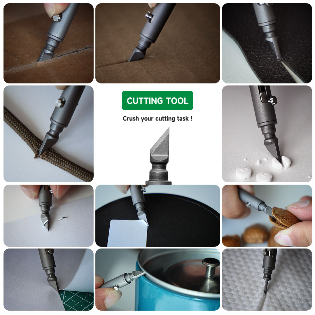 The AcePick - Titanium Quick Release Toothpick & Multi-tool