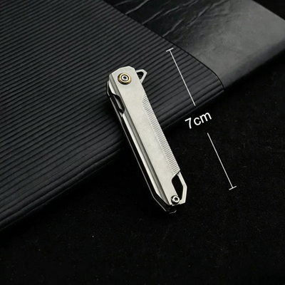 Titanium Mini Flipper Scalpel Folding Pocket Knife