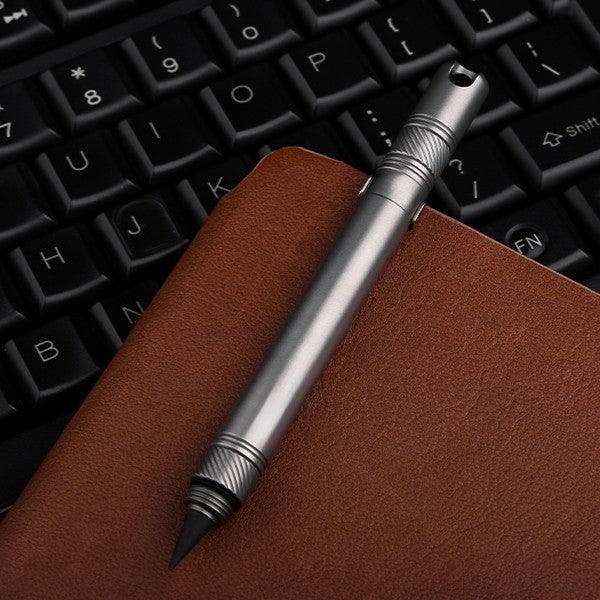 The OmniPen: Titanium Pocket Tool with 5 Smart Functions