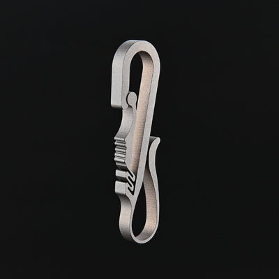 Titanium Phoenix Tail Keychain