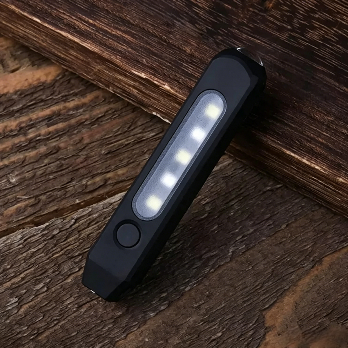 EchoSwitch: Titanium Magnetic Dual-Light EDC Flashlight