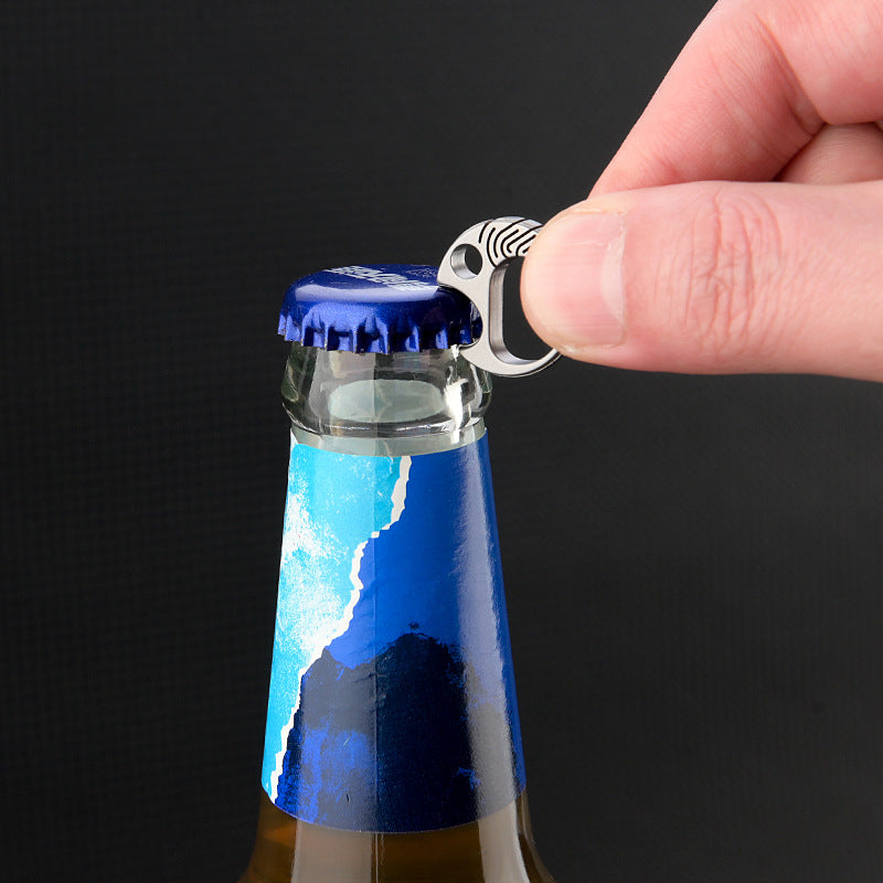 Mini Titanium Quick-Release Key Clip