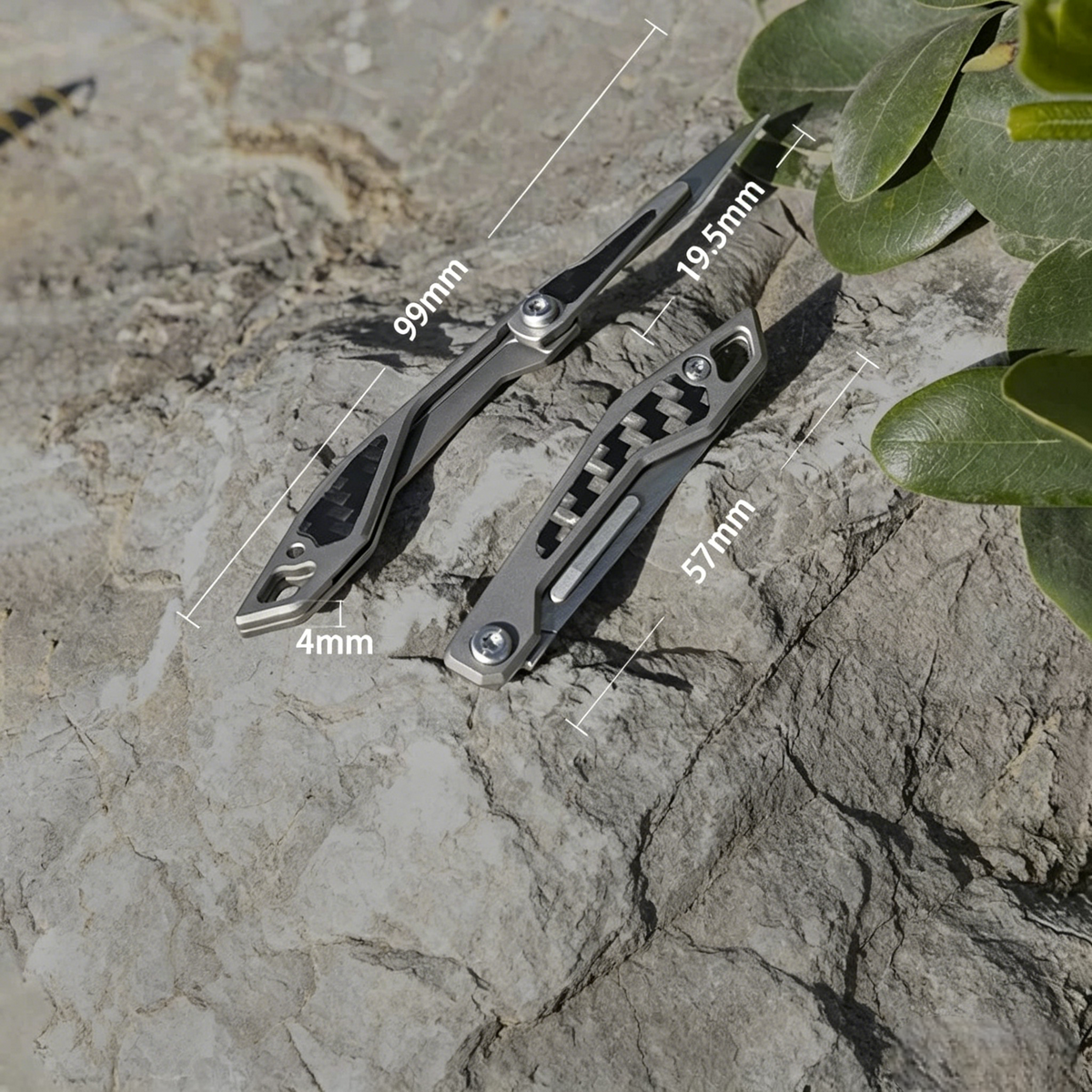 The WaspArmor Blade: Titanium Micro Folding Scalpel Knife