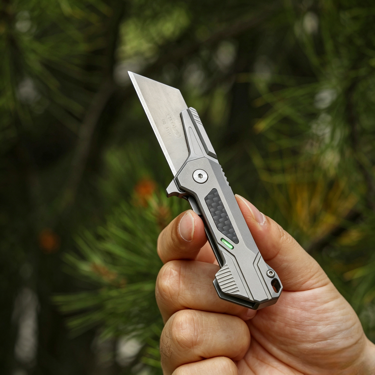 The WindSlice: Mini EDC Titanium Folding Utility Knife