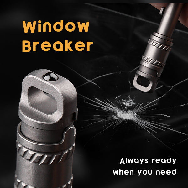 AcePick Pro: Titanium Quick-Release Multitool Toothpick