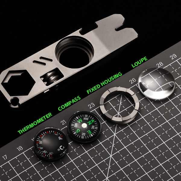 SwitchDisc: Titanium Pocket Tool for Everyday Carry