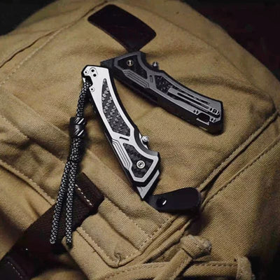 The Thunder-Titanium Utility Knife with Replaceable Blade