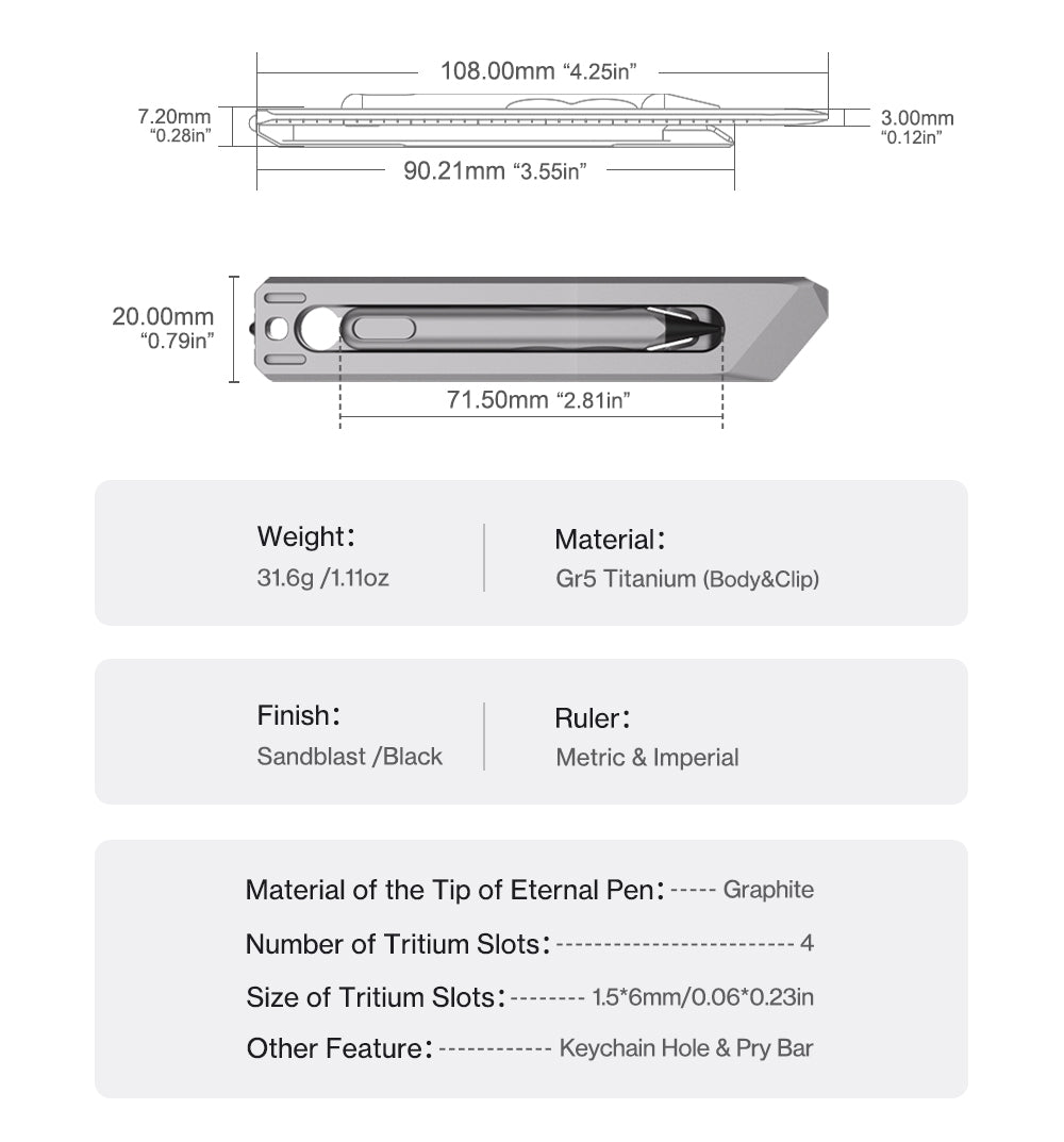 The BookBond Pen 2.0: Your 5-In-1 EDC Bookmark Companion