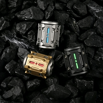 TiSpinx II: A Modular Titanium EDC Spinner Pendant
