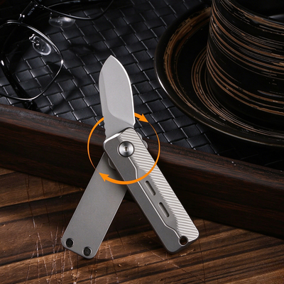 magnetic titanium mini pocket knife