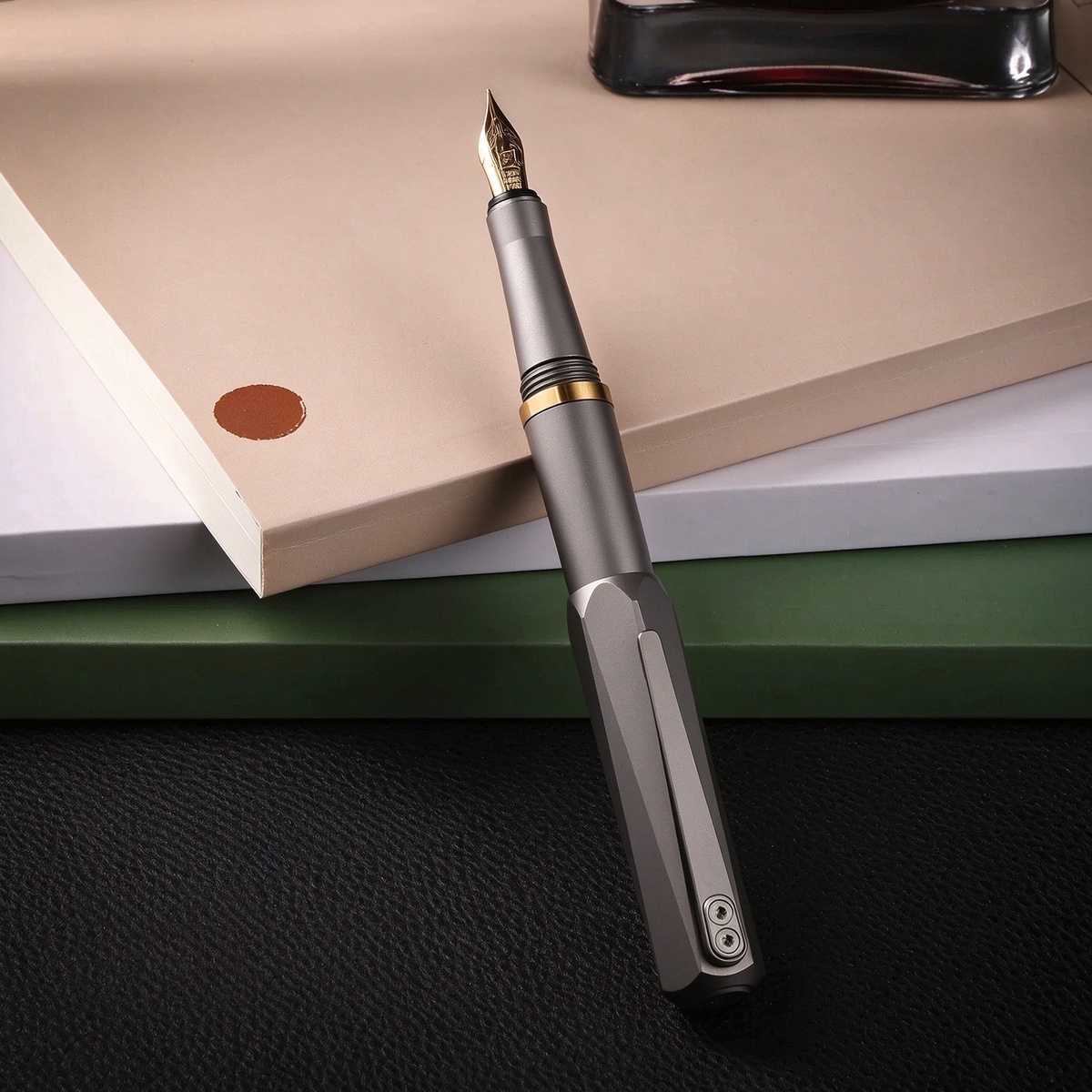Lumink: The Definitive Pocket-to-Pro Titanium Fountain Pen
