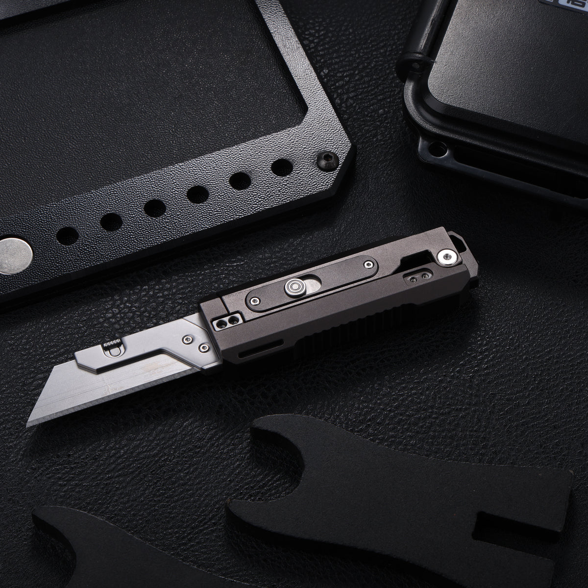 The JetFlick - Innovative Titanium Knife with Unique Opening