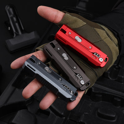 The JetFlick - Innovative Titanium Knife with Unique Opening