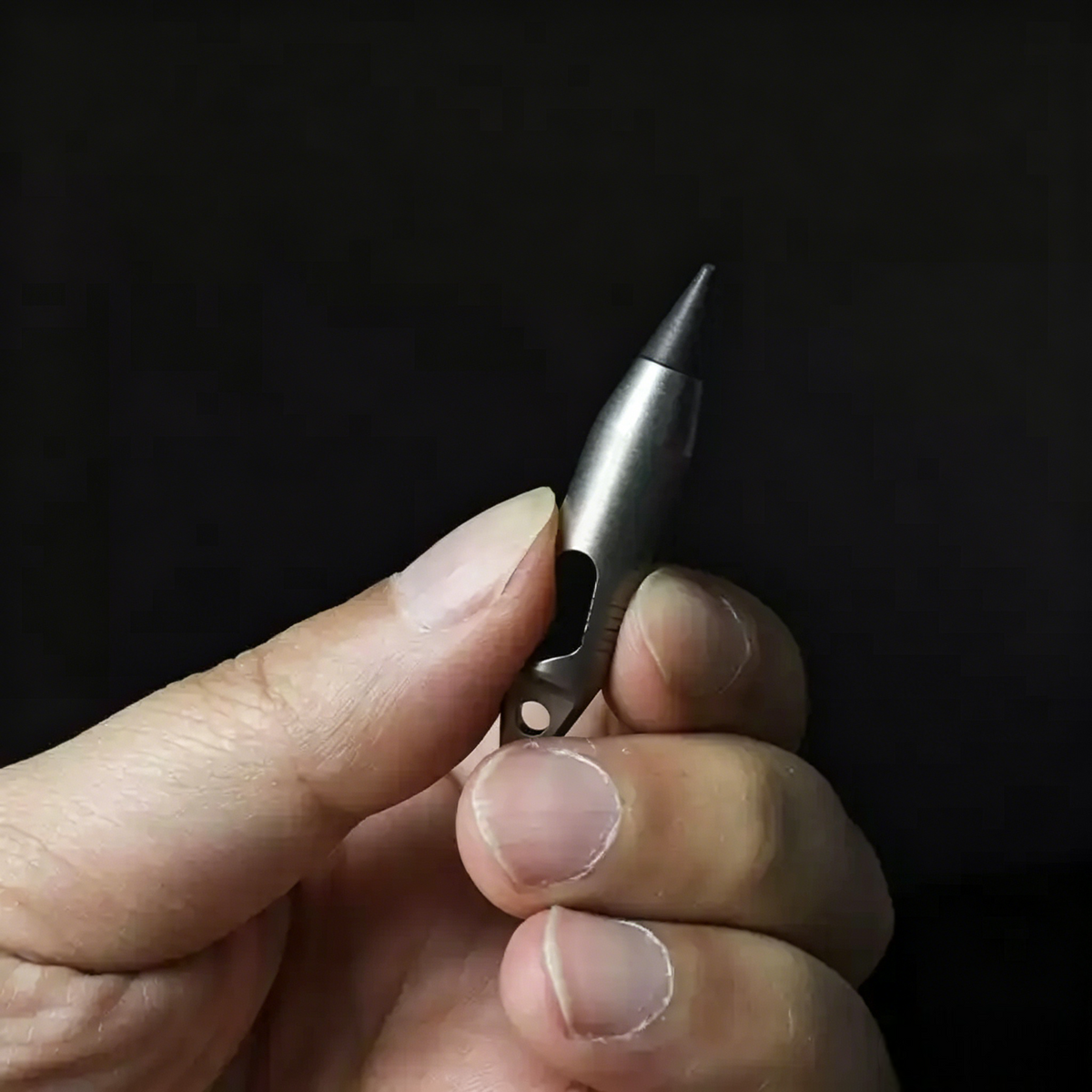 The Wolf Fang -- Titanium EDC Keychain Multitool