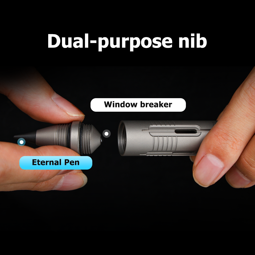 The CoreLite: 6-in-1 Modular Titanium Multitool Pen