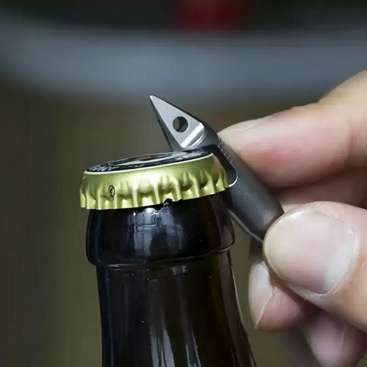 The Wolf Fang -- Titanium EDC Keychain Multitool