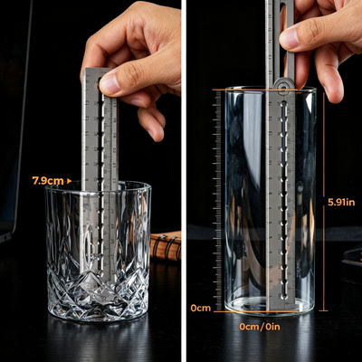 UnioArc: A 7-in-1 Titanium Folding Ruler That Works With You