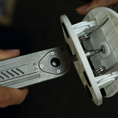 The UltraFix Driver: Titanium Magnetic Ratchet Screwdriver