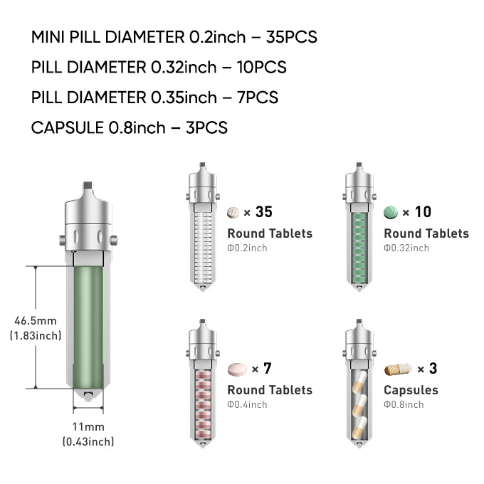 Vaultik: Magnetic Quick-Release Titanium EDC Capsule