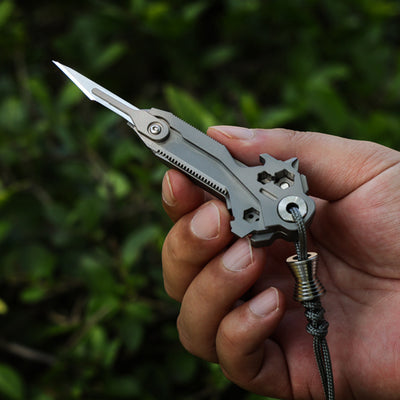 KeyMaster 2.0: The Upgraded 18-in-1 Titanium EDC Tool