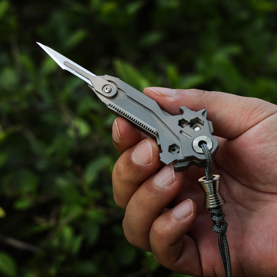 KeyMaster 2.0: The Upgraded 18-in-1 Titanium EDC Tool
