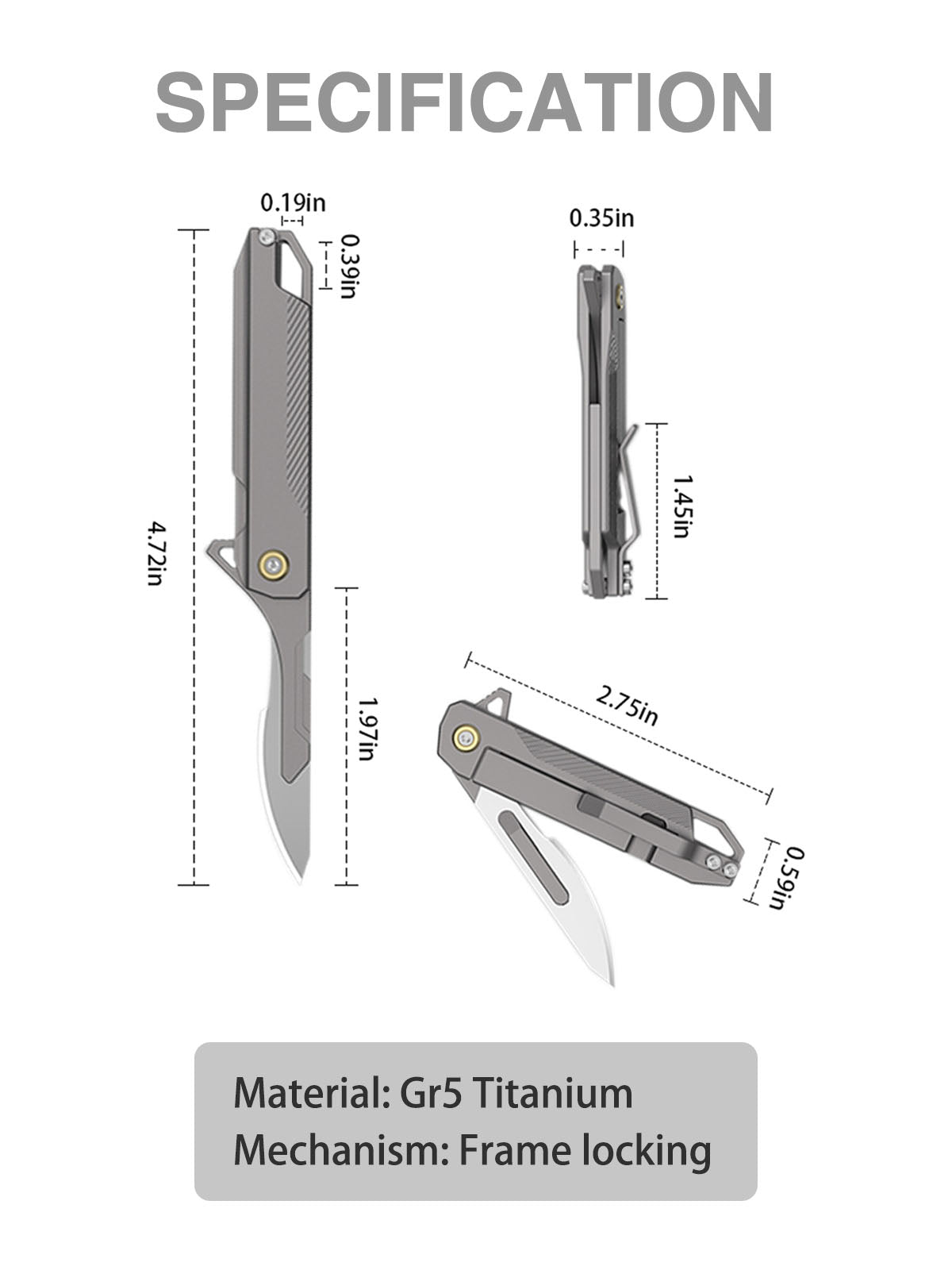 Titanium Micro Executive Craft Trimmer