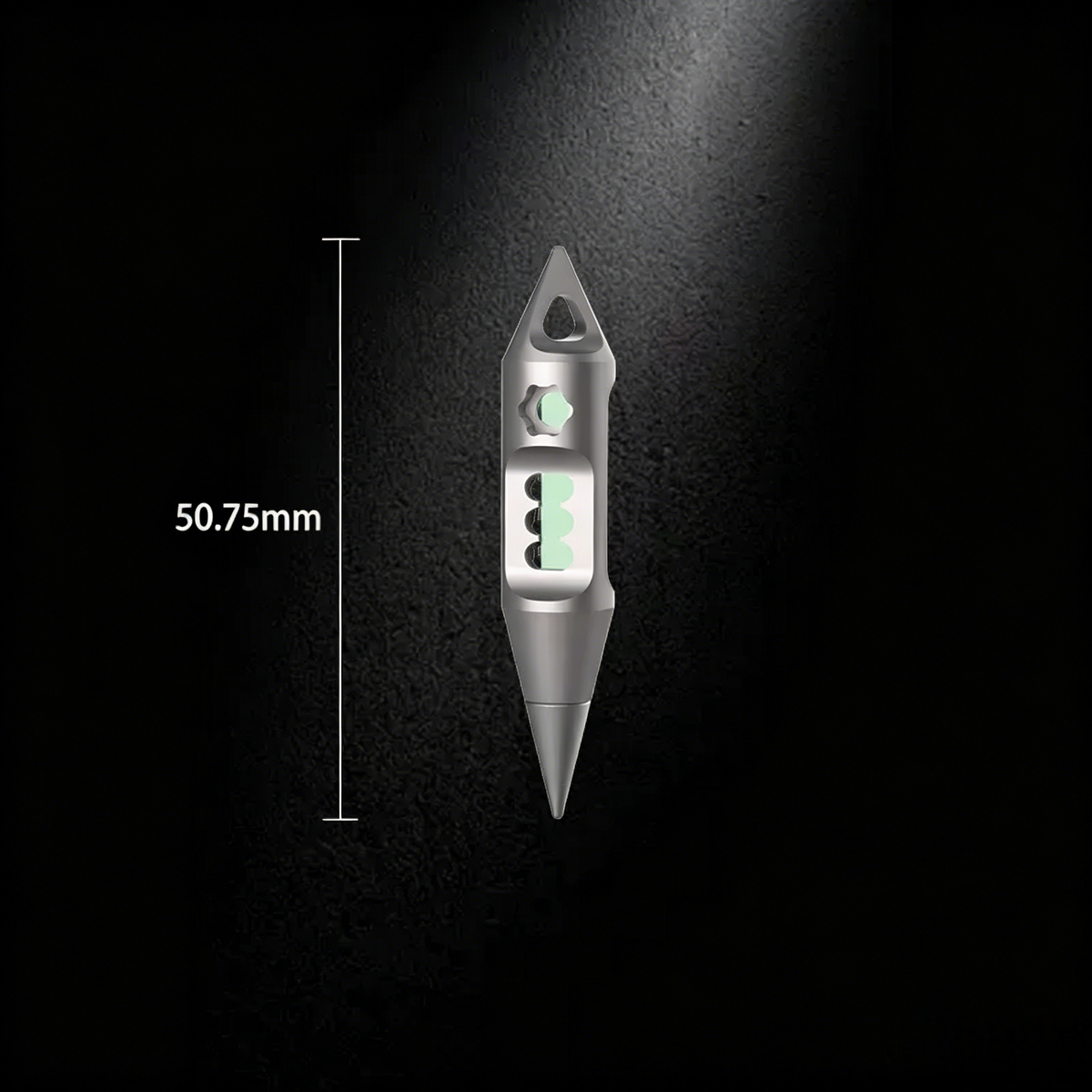 The Dark Fire - Titanium Multitool Pendant Lantern for EDC