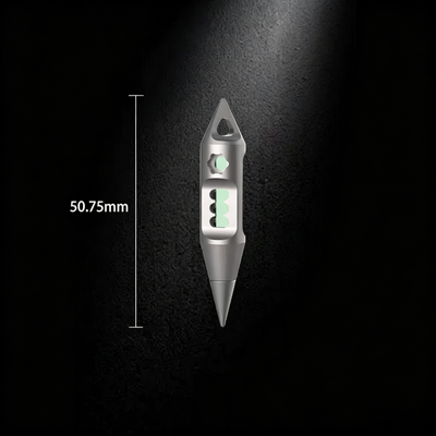 The Dark Fire - Titanium Multitool Pendant Lantern for EDC