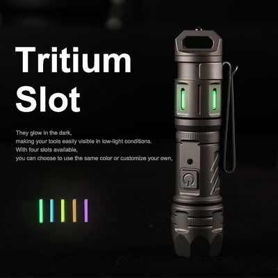 TiScope: The Compact Titanium Zoom Light for Everyday Carry