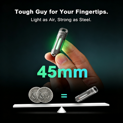 NoxTi: The Tritium Keychain—Carry the Glow. Own the Night.