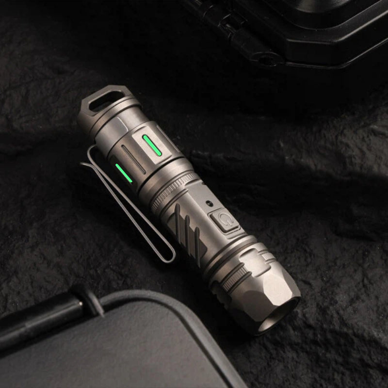 TiScope: The Compact Titanium Zoom Light for Everyday Carry