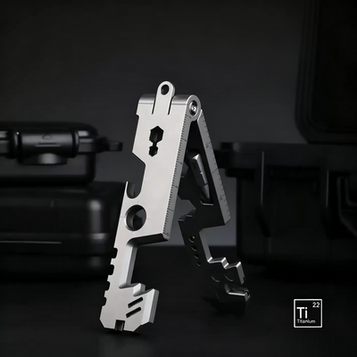 AceStand 2.0: The Magnetic All-in-1 Titanium EDC Phone Stand