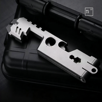 AceStand 2.0: The Magnetic All-in-1 Titanium EDC Phone Stand