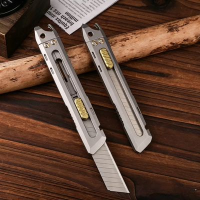 The Shark - Titanium Retractable Multifunction Utility Knife
