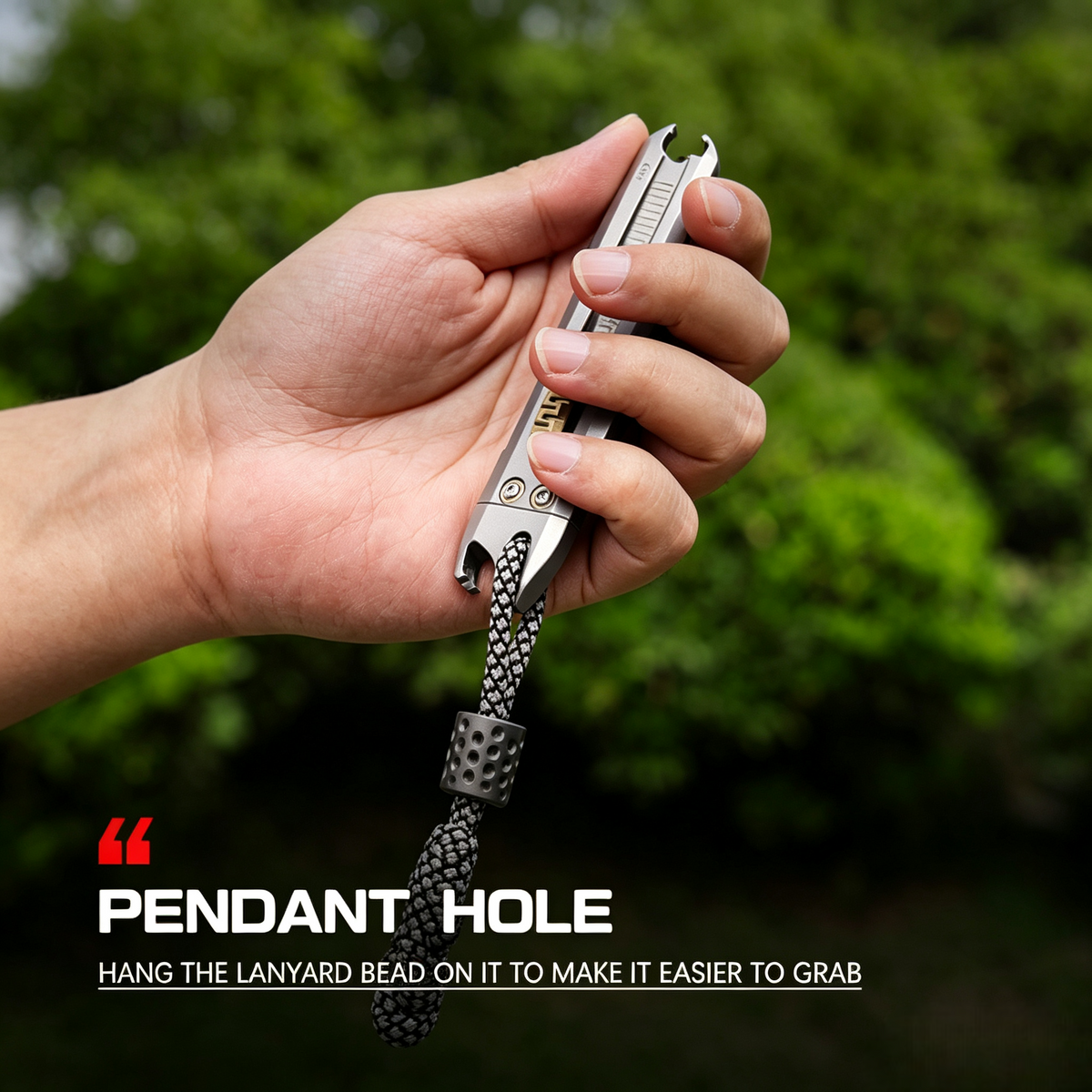 The Shark - Titanium Retractable Multifunction Utility Knife