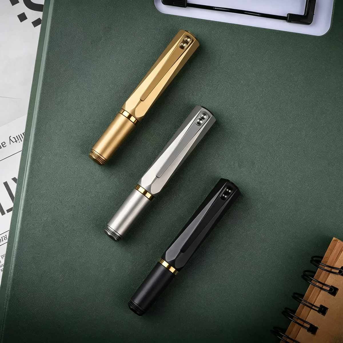 Lumink: The Definitive Pocket-to-Pro Titanium Fountain Pen